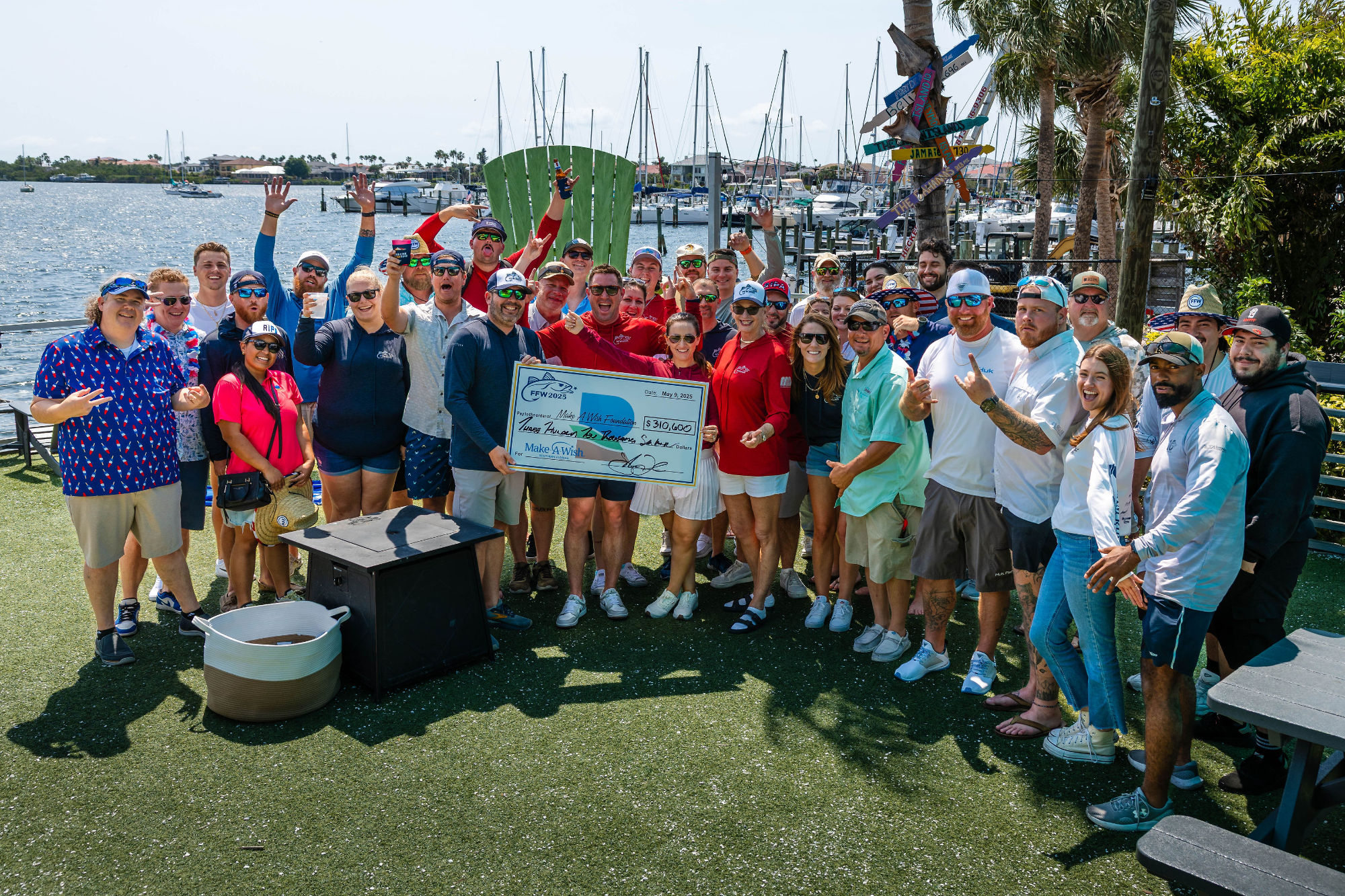 Fishing for Wishes 2025 Group Picture